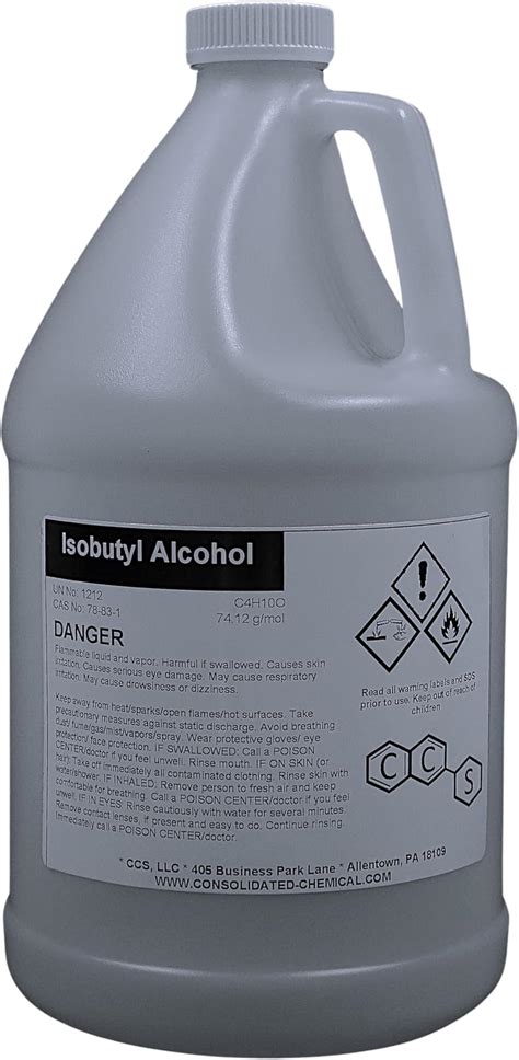 Isobutyl Alcohol 99 Pure Premium Quality Industrial And Laboratory ...