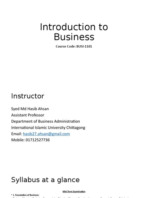 Image result for Introduction to Business Course
