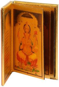 VibeX ™ Jewel 24k Gold Plated Aarti Sangrah Book With Velvet Gold ...