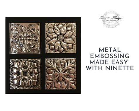 Image result for Metal Embossing Tutorial
