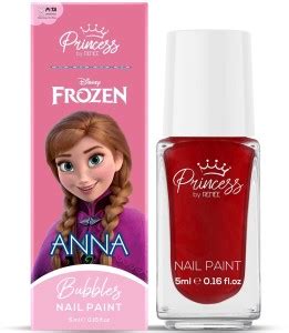 Renee Disney Frozen Princess Bubbles Nail Paint 5ml | for Pre-teens ...