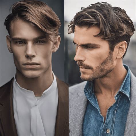 10 Men’s middle part haircut / Hairstyle – Ultimate Guide - 2025