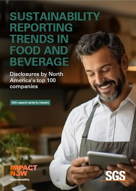 Sustainability Reporting Trends in the Food and Beverage Industry | SGS ...
