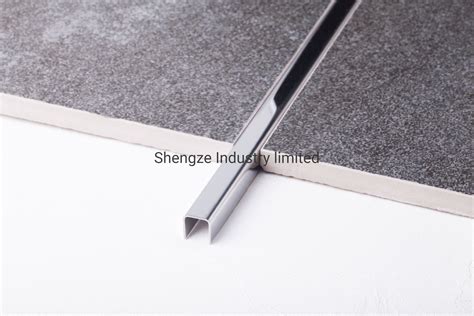 Porcelain Edge Floor Stainless Steel Tile Corner Edge Trim for Ceramic ...