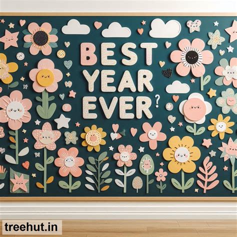 Flowers, End of Year Bulletin Board Ideas, Best Year Ever
