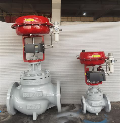 8inch DN200 Pneumatic Globe Control Valve | THINKTANK