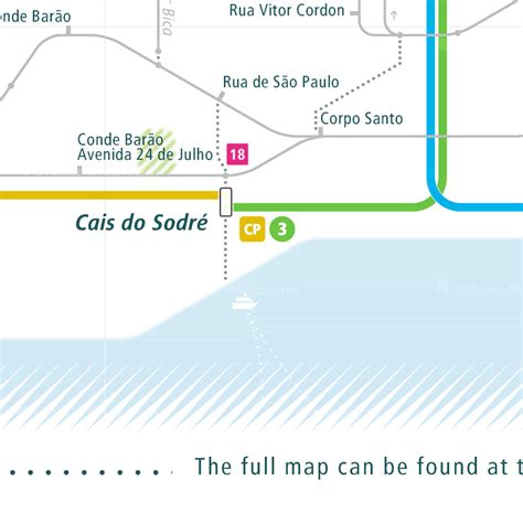 Lisbon Rail Map - City train route map, your offline travel guide - offline map lisbon