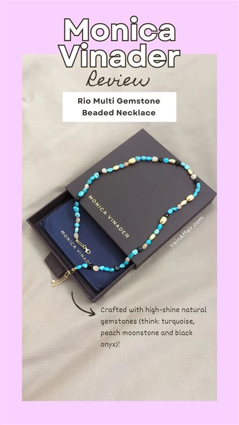 Monica Vinader Review | Rio Multi Gemstone Beaded Necklace