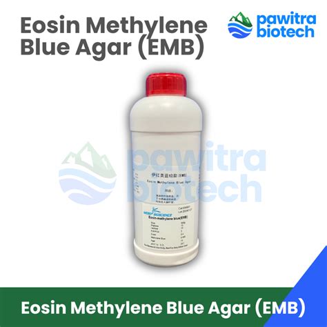 Jual Eosin Methylene Blue Agar (EMBA) Media Mikrobiologi Pro Analis ...
