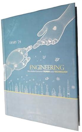 Pack of 2 New Year Diary 2024, Premium Executive Engineering Diary 2024 ...