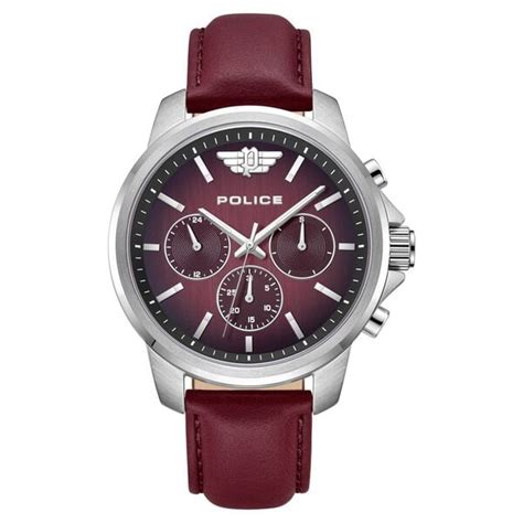 Buy Online Police Black Dial Quartz Multifunction Watch for Men ...