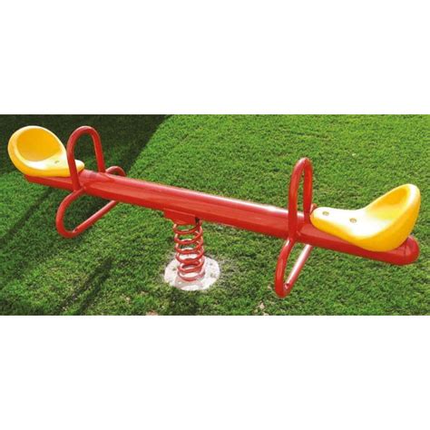 THEME PARK TWO SEATER SPRING SEESAW AE527 - SkSports | Garden Equipment ...