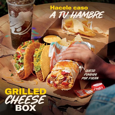 Grilled Cheese Box vuelve a Taco Bell por tiempo limitado - la fatfluencer