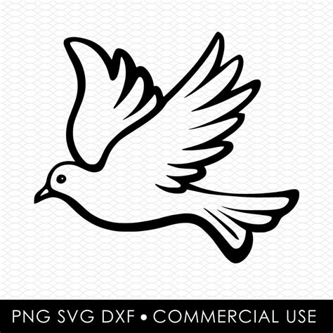 Buy Dove Svg Dxf Png, Laser Cut File, Sublimation Design, Svg Cut File ...