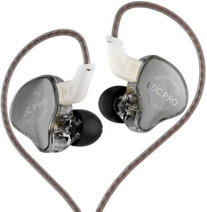 KZ EDC Pro IEM Earphone with Mic, High-Res Dynamic Driver, In-Line ...