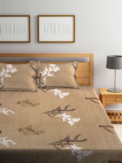 Super Soft Cotton Blend Super King Size Double Bedsheet by Arrabi ...