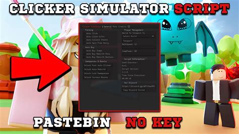 Clicker Simulator Script 的图像结果