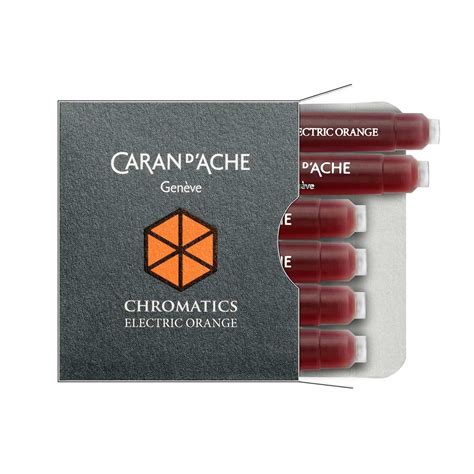 caran d ache electric orange review