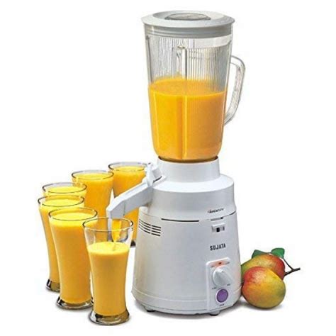 Buy Sujata Megamix MM Mixer Grinder, 900W, 3 Jars (White) Online at low ...