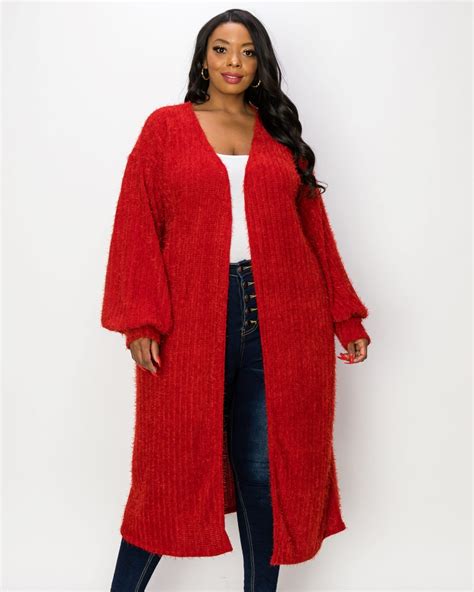 Red Cardigan Plus Size at Phillip Pusey blog