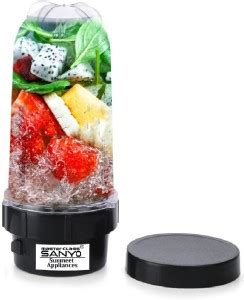 Masterclass Sanyo Bullet Jar for Mixer Grinder Large Set of 1 (530 ML ...