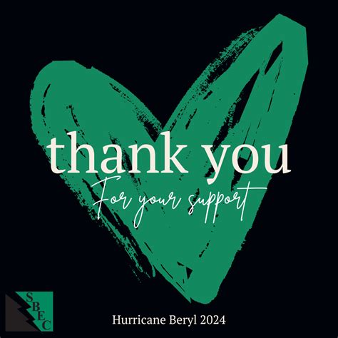 Beryl Update 2024 | San Bernard Electric Cooperative