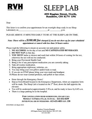 Fillable Online This letter is to confirm your appointment for an ...