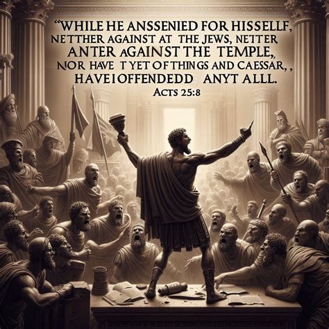 What does Acts 25:8 mean? | Bible Art