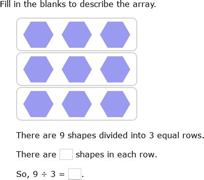 Image result for Array in Division Form