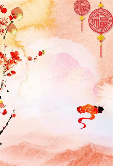 春节中国风海报背景背景图片下载_2052x3000像素JPG格式_编号1ygfl2jr1_图精灵