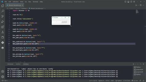 How to Make Calculator in Python Tkinter 的图像结果