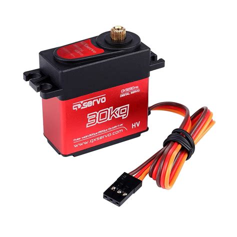 Buy ZJRXM 30KG Digital Servo Full Metal Gear High Torque, 180 Degree ...