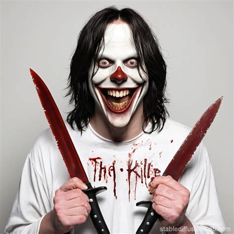 Horror Movie Character: Jeff the Killer | Stable Diffusion Online