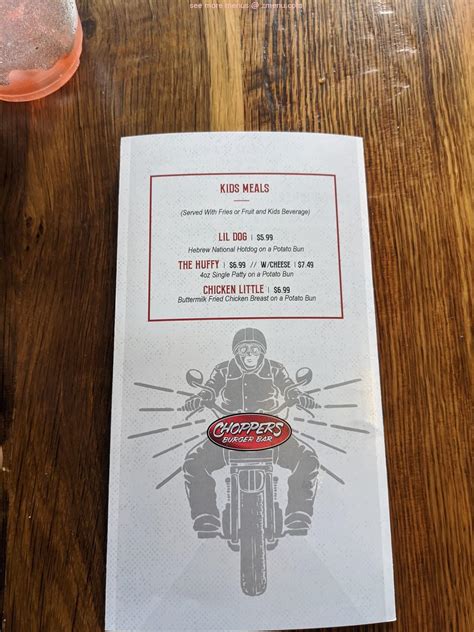 Choppers Burgers Glen Head at Claire Ryder blog