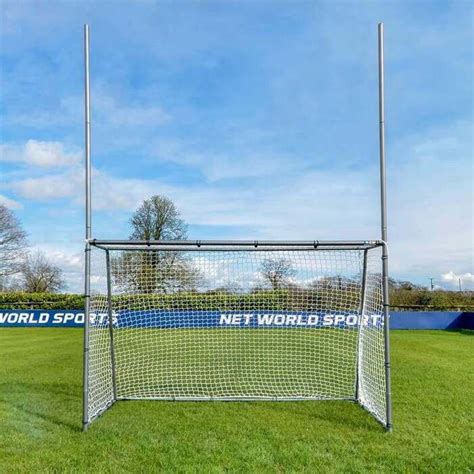 FORZA 4.6m x 2.1m Steel42 Gaelic Goal Posts | Net World Sports