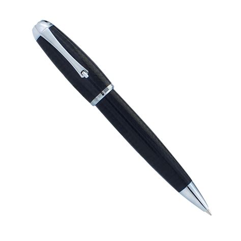 Monteverde Super Mega Carbon Fibre Ball Pen - Black CT – Makoba