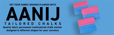 AANIJ® Dust Free Double color tailor chalk Marker in Diffe-rent Colors ...