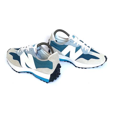 Jual Sepatu Sneakers Pria New Balance 327 MS327ST Grey Suede Original ...