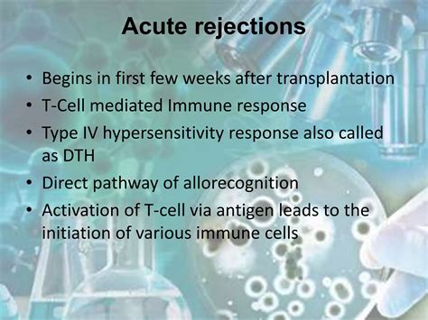 Immunology of Transplantation and Rejection | PPTX