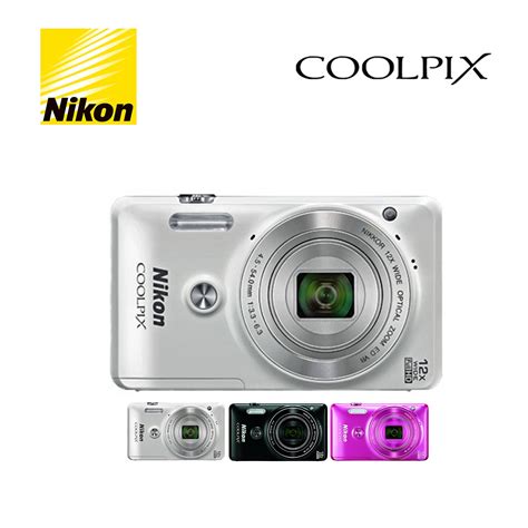 Nikon S6900 Coolpix Digital Camera - Mega City