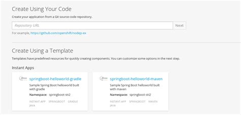 Spring Boot Templates 的图像结果