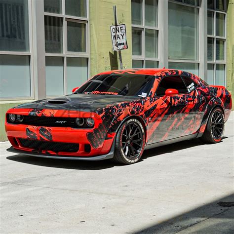 Dodge Challenger Custom Hoods
