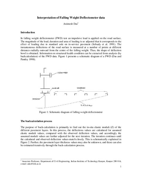Image result for Falling Weight Deflectometer Design