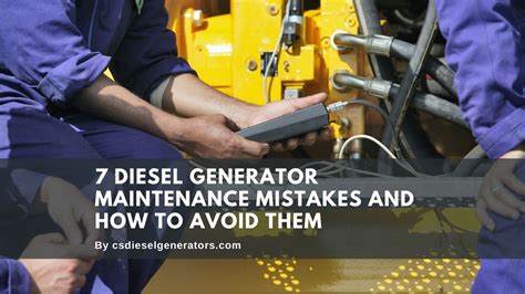 Image result for Diesel Generator Maintenance