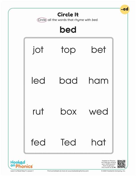 Word Families | Hooked on Phonics