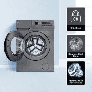 Washing Machines :: Godrej :: Godrej EcoWash Fully Automatic Front Load ...