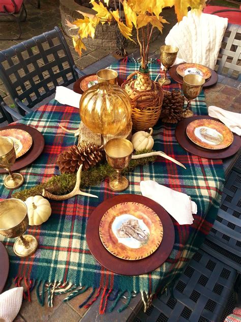 Thanksgiving Table Place Setting Ideas
