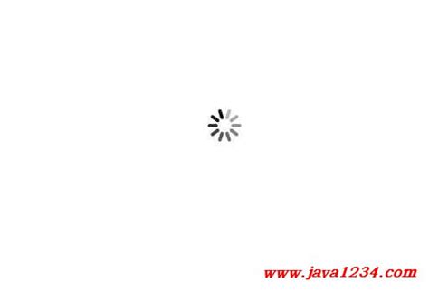 Java Loading 的图像结果