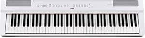 Yamaha P121 73-Key Weighted Action Compact Digital Piano, White ...