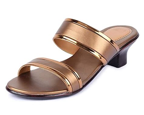 Buy TRASE Women's Fashion Slippers | Trendy Kitten Heels at Amazon.in